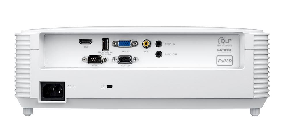 Optoma projektor GT500XR (DLP,  FULL 3D,  XGA,  4000 ANSI,  25000:1,  HDMI,  VGA,  RS232,  1x10W speaker)4 