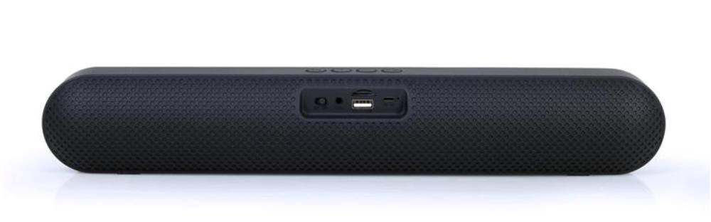 GEMBIRD Soundbar SPKBT-BAR400L, Bluetooth, 2x5W, LED podsvícení, černá1 