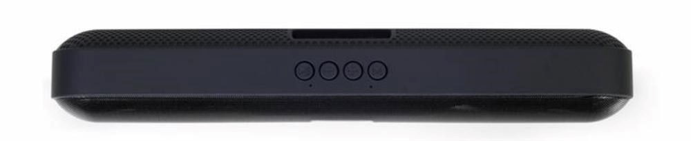 GEMBIRD Soundbar SPKBT-BAR400L, Bluetooth, 2x5W, LED podsvícení, černá2 