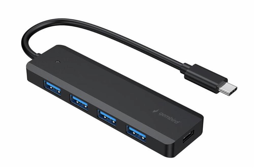 GEMBIRD hub,  4-port USB 3.1 (Gen 1),  Type-C1 