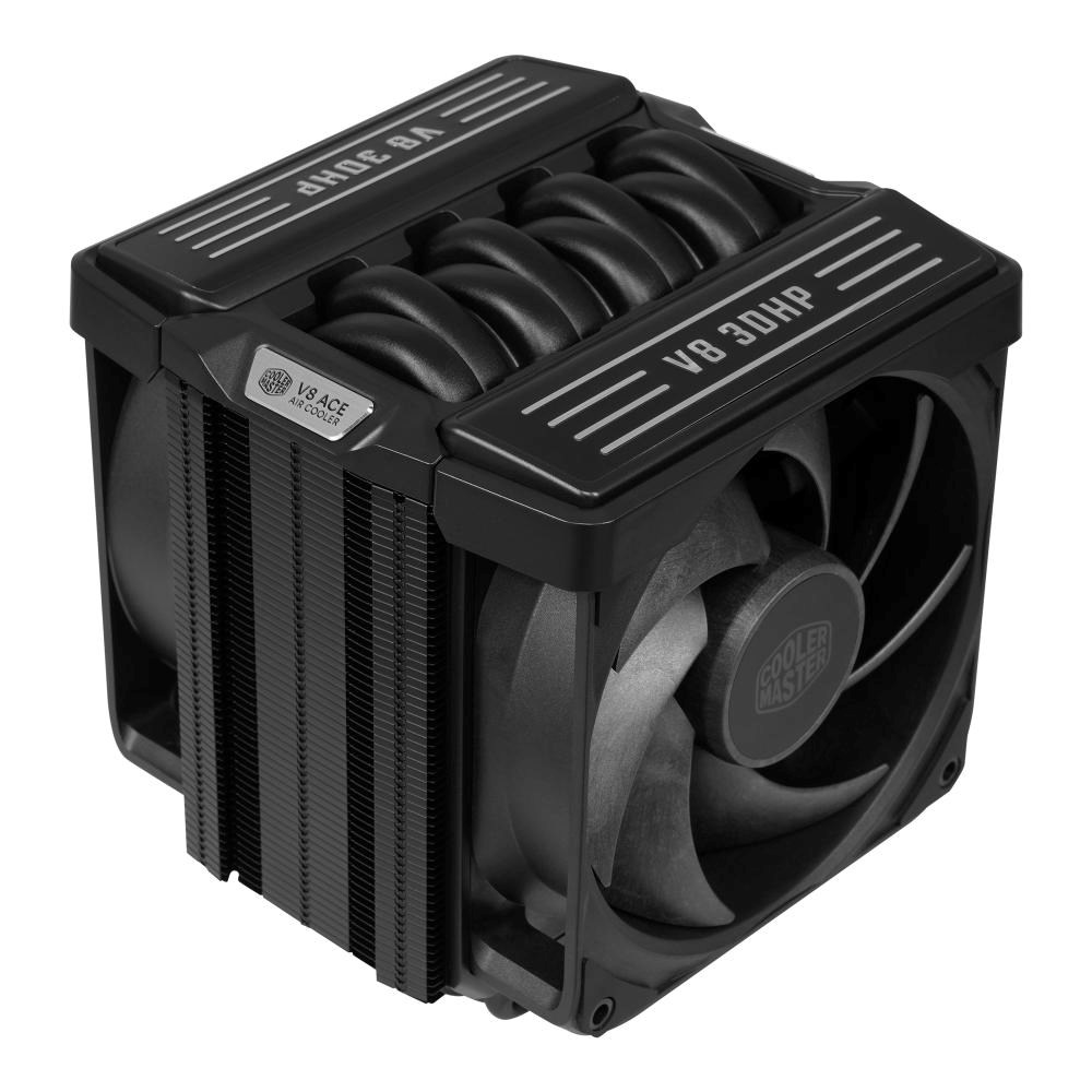 Cooler Master chladič V8 ACE 3DHP AMD,  2x120mm,  AM5,  černá0 