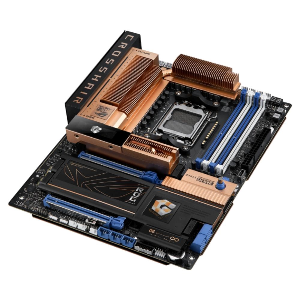 ASUS MB Sc AM5 ROG CROSSHAIR 2006,  AMD X870E,  4xDDR5,  WiFi,  1xHDMI,  2xUSB45 