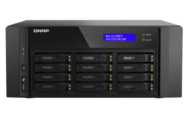 QNAP QAI-h1290FX-7302P-128G (16C/ EPYC7302P/ 3, 3GHz/ 128GBRAM/ 12xU.2/ 2x2, 5GbE/ 2xSFP28/ 3xUSB3.2/ 4xPCIe)0 