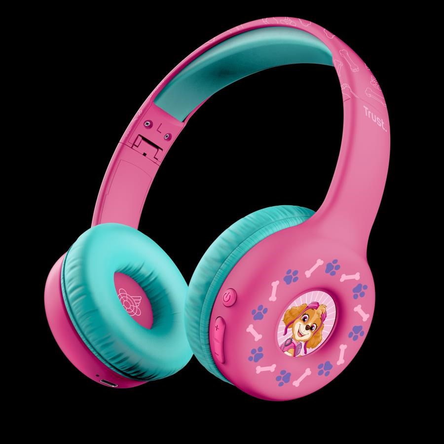 TRUST NOUNA WRLS HEADPHONES PAW PATROL PNK