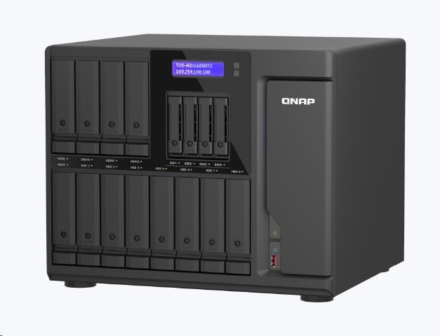 QNAP TVS-AIh1688ATX-U9-32G (24C/ CoreUltra9/ 5, 6GHz/ 32GBRAM/ 12xSATA/ 4xU.2/ 2x2, 5GbE/ 2x10GbE/ 5xUSB3.2/ 1xUSB4/ 3xPCIe/ 1xHDMI)2 