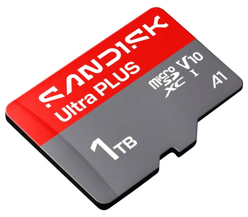 Sandisk Ultra PLUS micro SDXC karta 1TB UHS-I,  V10,  U1,  C10,  (200MB/ s)2 