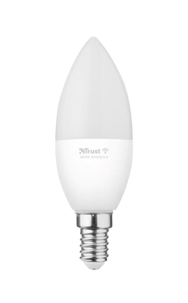 TRUST Smart WiFi LED candle white ambience E140 