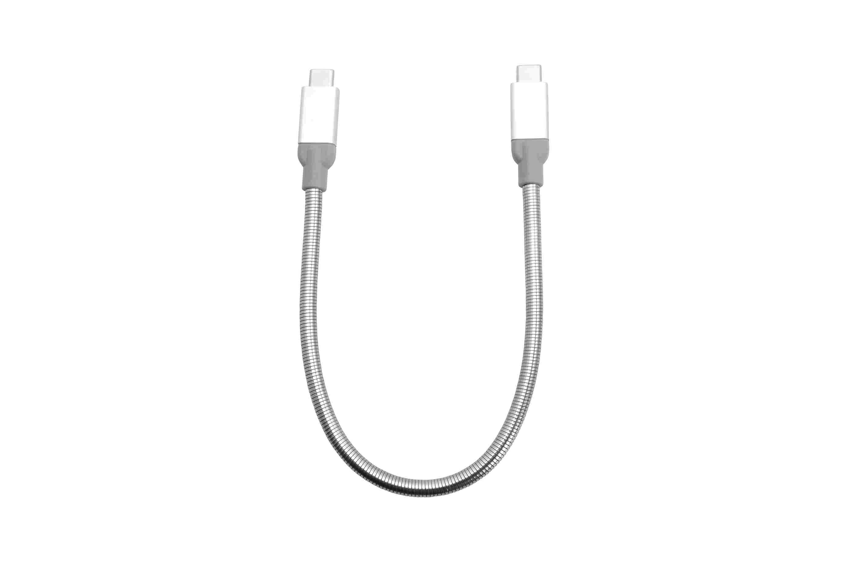VERBATIM 48867 kabel USB-C to USB-C Sync & Charge Cable USB 3.1 GEN 2 30cm Silver _O2 polep3 