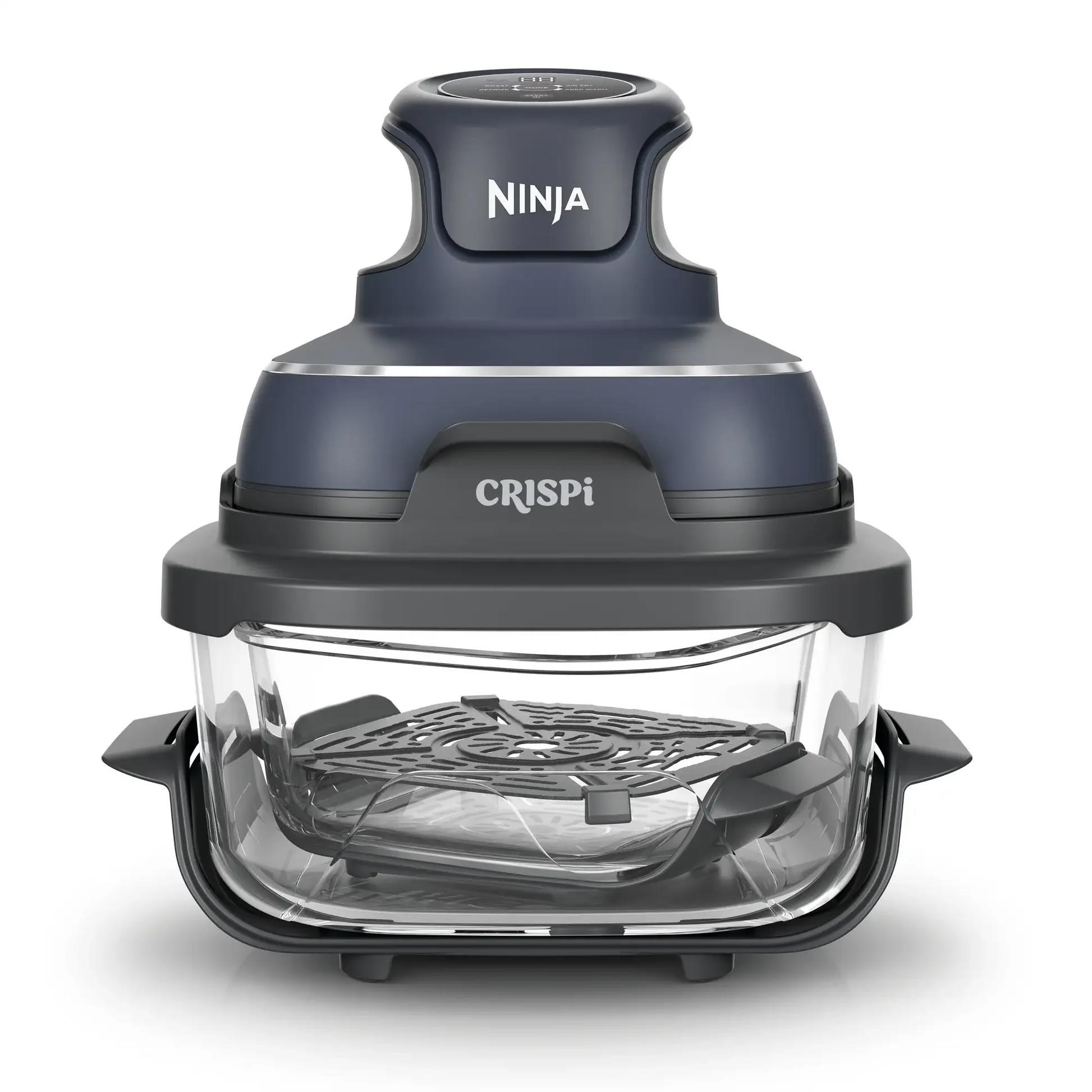 Ninja CRISPi FN101EUGY přenosná horkovzdušná fritéza modrá,  4v1,  1700 W,  1, 4/ 3, 8 l,  bez PFAS1 