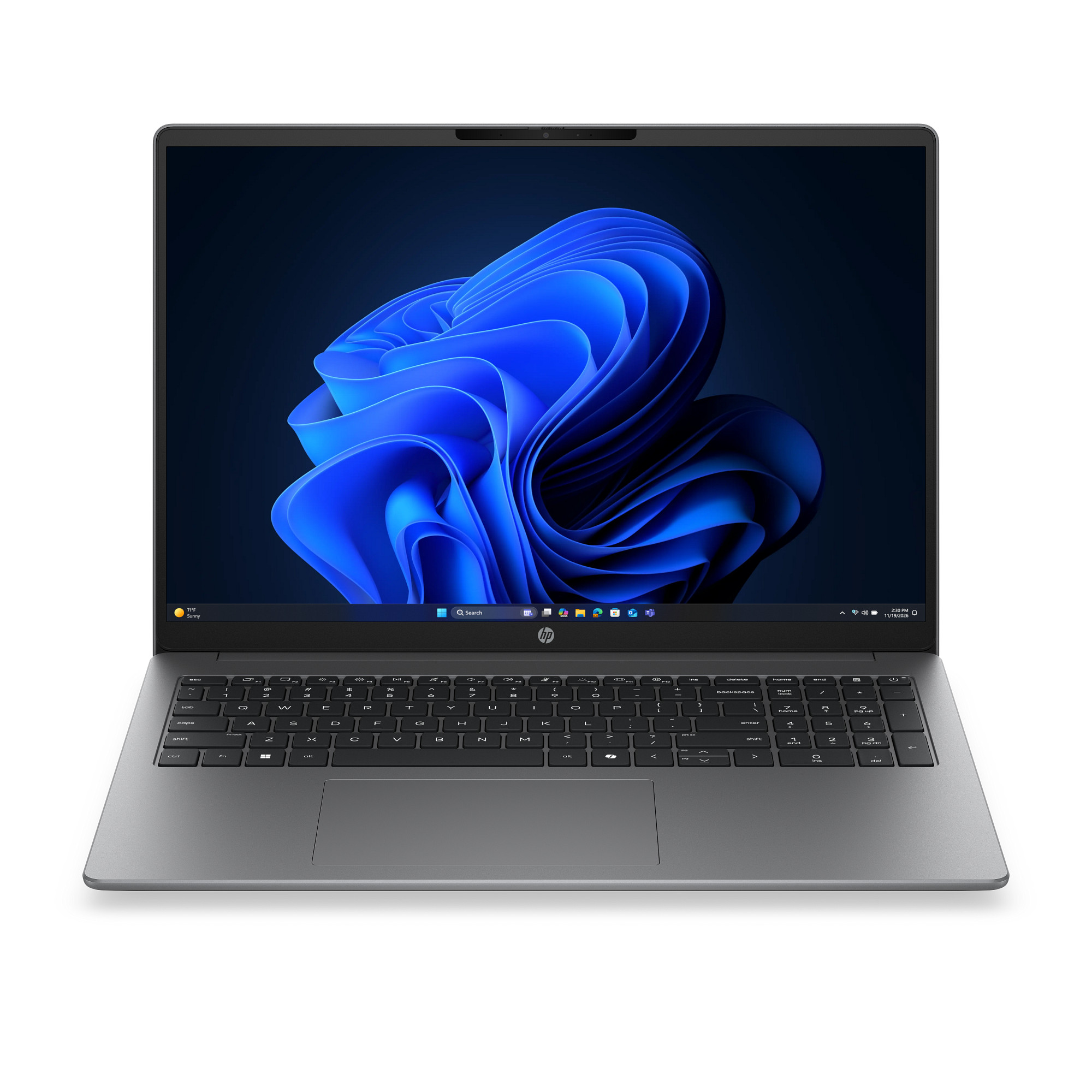 HP 200/ G2i/ 5-120U/ 16"/ WUXGA/ 16GB/ 512GB/ Intel int/ DOS/ Silver/ 1R