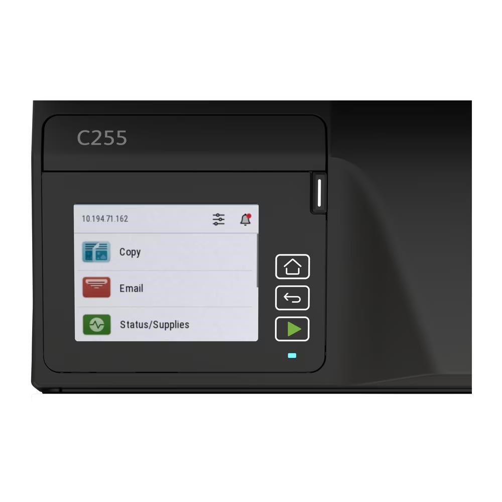 Xerox C255a,  barevná laser. multifunkce,  A4,  25ppm,  fax,  duplex,  ADF,  WiFi/ USB/ Ethernet,  1 GB RAM,  Apple AirPrint6 