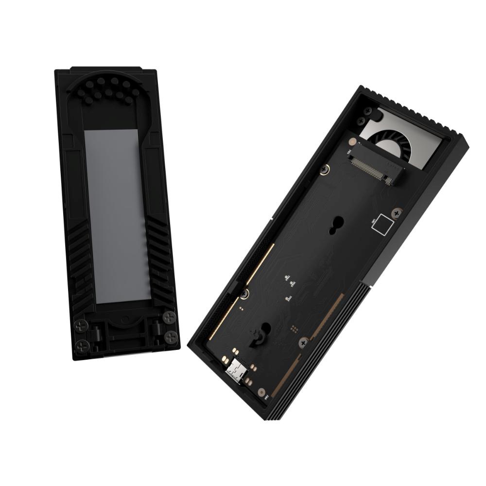 ASUS Externí box pro M.2 SSD ProArt PA410SU,  USB4,  M.2 2280,  černá6 