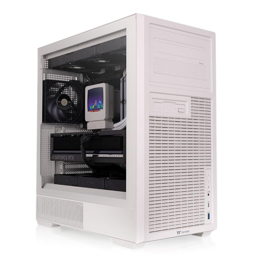 THERMALTAKE Case Retro 360 TG Mid Tower,  ATX,  Průhledná bočnice,  1x 120mm Fan,  béžová0 