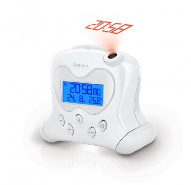 Oregon RM313PW - digitální budík s projekcí času1 