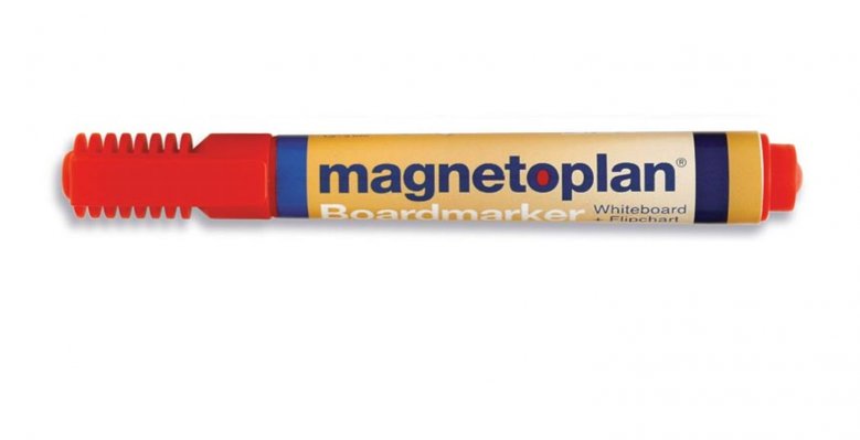 Marker Magnetoplan červený (4ks)0 