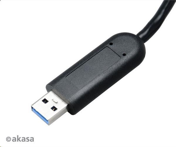 AKASA HUB USB Connect 4SX,  4x USB 3.0,  externé3 