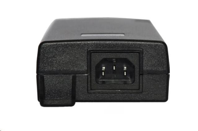 MaxLink PI60v2 PoE injektor - 802.3af/ at/ bt,  55 V,  1.1A,  60W,  1Gbit,  napájací kábel0 