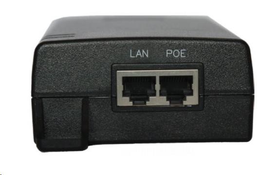 MaxLink PI60v2 PoE injektor - 802.3af/ at/ bt,  55 V,  1.1A,  60W,  1Gbit,  napájací kábel1 