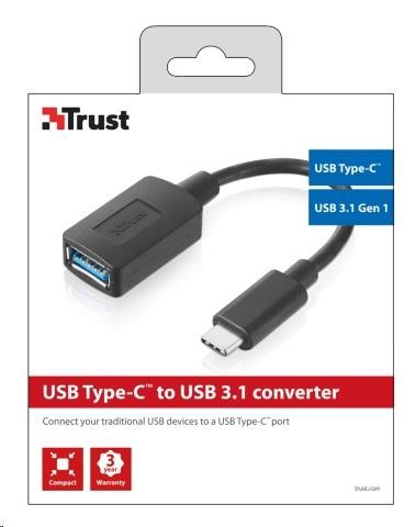 TRUST USB Type-C na USB 3.0 Prevodník5 