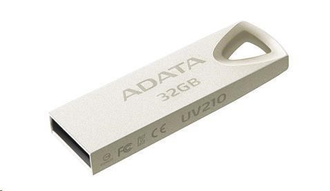 ADATA Flash disk 32GB UV210, USB 2.0 Dash Drive, kov3 