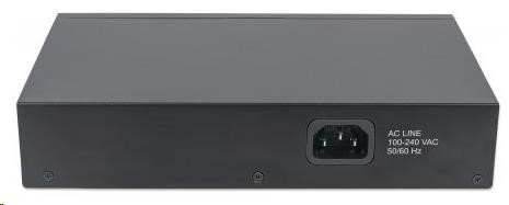 Intellinet 16-portový gigabitový ethernetový prepínač,  16x GbE,  bez ventilátora0 
