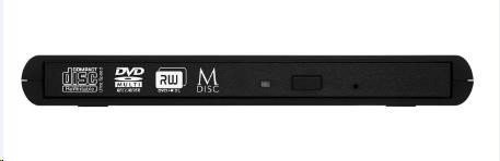 VERBATIM externí mechanika DVD-RW Rewriter USB 2.0 Black + NERO2 
