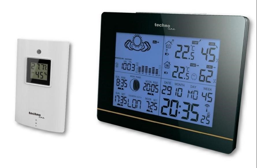 TechnoLine WS 6750 - meteorologická stanice1 