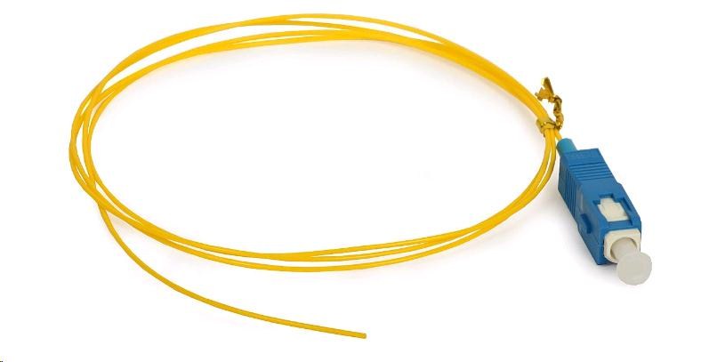 Pigtail SM 9/125, OS2, konektor SC, LS0H, 1m0 