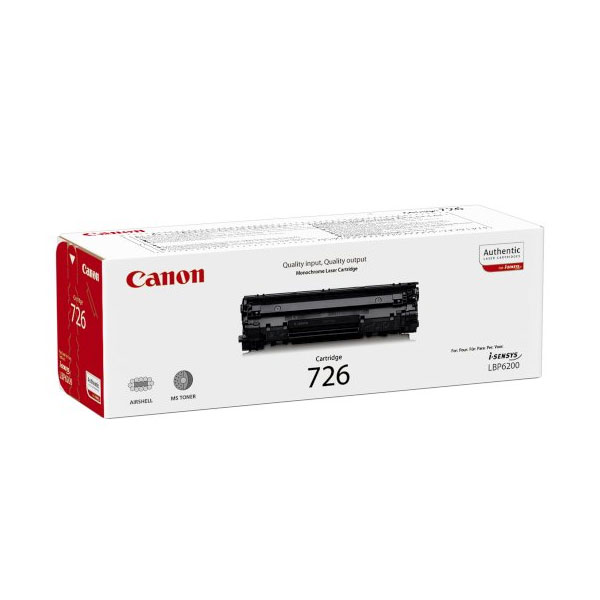 Canon LASEROVÝ TONER čierny CRG-726 (CRG726) 2 100 strán*0 