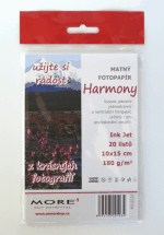 ARMOR MORE Fotopapier Harmony 180g,  10x15 /  matný,  20 listov,  fotografie 10x15cm0 