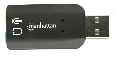 MANHATTAN Zvuková karta USB 3-D Sound Adapter5 