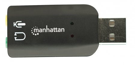 MANHATTAN Zvuková karta USB 3-D Sound Adapter3 