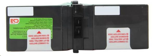 Náhradná batériová kazeta APC č. 124,  BR1200GI,  BR1200G-FR,  BR1500GI,  BR1500G-FR,  SMC1000I-2U3 
