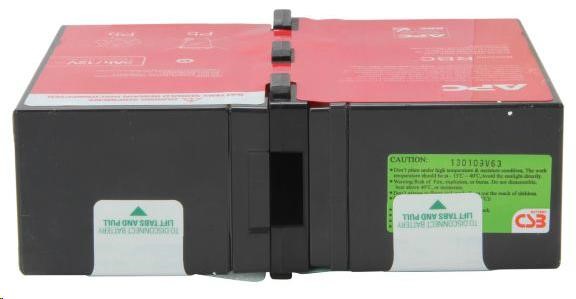 Náhradná batériová kazeta APC č. 124,  BR1200GI,  BR1200G-FR,  BR1500GI,  BR1500G-FR,  SMC1000I-2U4 