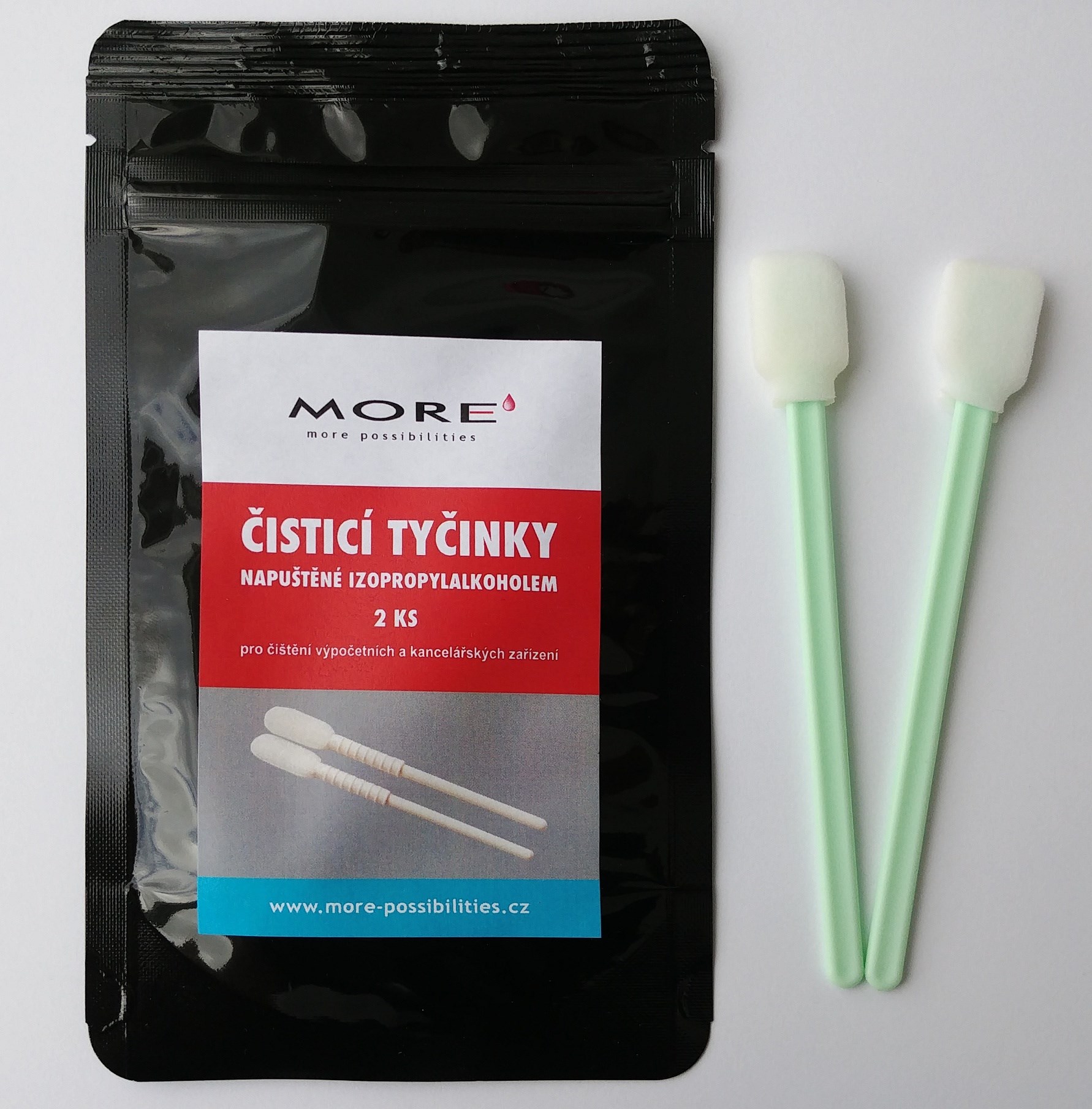 ARMOR Čistiace tyčinky impregnované izopropylalkoholom,  2 ks0 