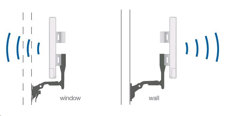 UBNT NanoStatio Mount NS-WM [držiak pre všetky typy nanostaníc na okno/ stenu]3 