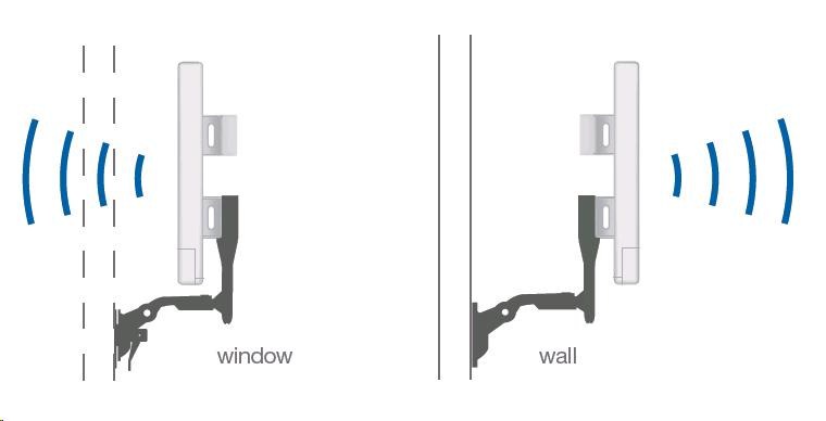 UBNT NanoStatio Mount NS-WM [držiak pre všetky typy nanostaníc na okno/ stenu]2 