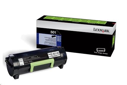 LEXMARK čierny toner 502X pre MS410d/MS410dn/MS415dn/MS510dn/MS510dtn od Lexmark Return (10k)0 