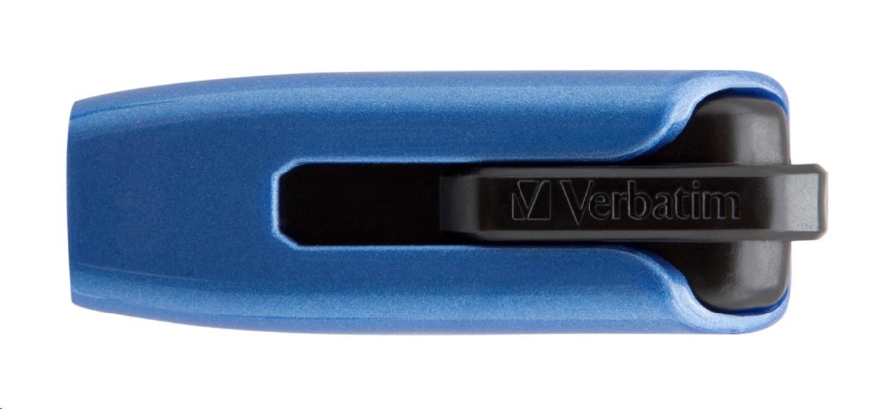 VERBATIM Flash disk 128 GB V3 MAX,  USB 3.0,  modrá7 