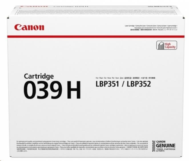 Canon TONER  CRG 039 černý pro i-Sensys LBP 351 a 352 (11 000 str.)0 