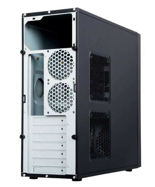 CHIEFTEC Elox Series HQ-01B-OP,  Miditower,  USB 3.0,  čierna,  bez zdroja5 