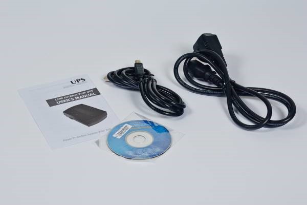 EUROCASE UPS EA200PLUS EVO2 850VA line interactive,  4x CZ zásuvka,  RJ11,  USB data2 