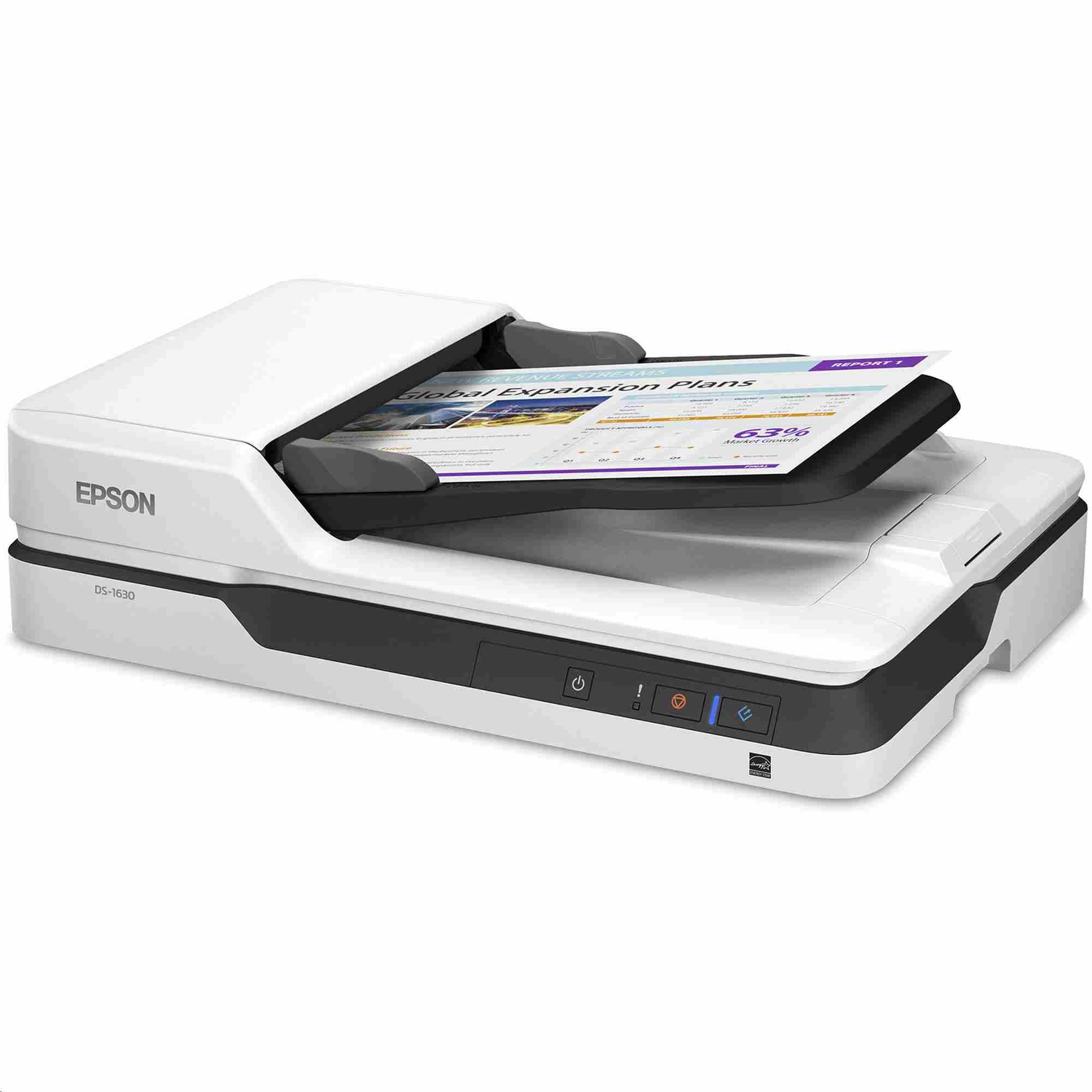 Skener EPSON WorkForce DS-1630,  A4,  1200x1200dpi,  USB 3.1 