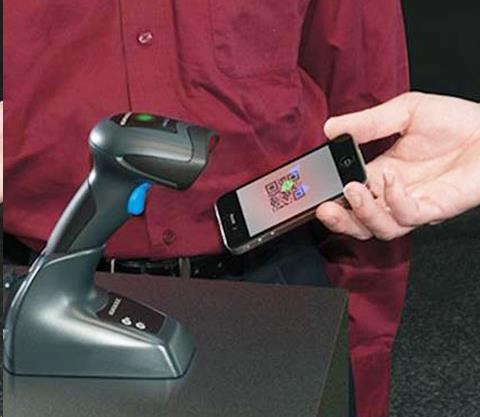 Bezdrôtová čítačka DataLogic QuickScan I QM2131,  1D skener + základňa,  USB KIT1 