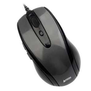 A4tech N-708X V-Track optická myš,  1600DPI,  USB,  čierna0 