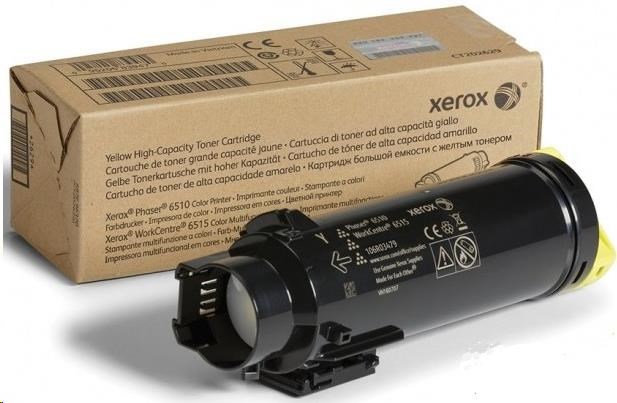 Žltá extra Hi-Cap tonerová kazeta Xerox pre Phaser 6510 a WorkCentre 6515,  (4 300 strán) DMO0 