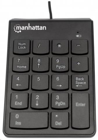 MANHATTAN Numerická klávesnice USB1 