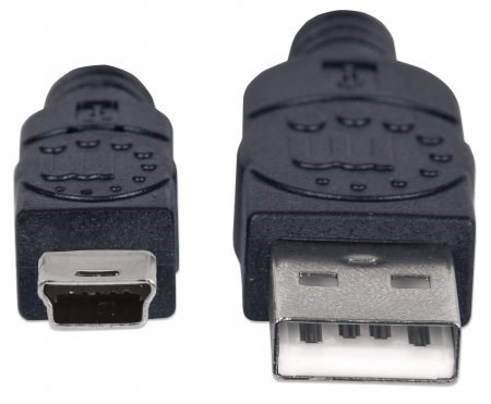 MANHATTAN USB kábel 2.0 Kábel A-mini B 1,8 m2 
