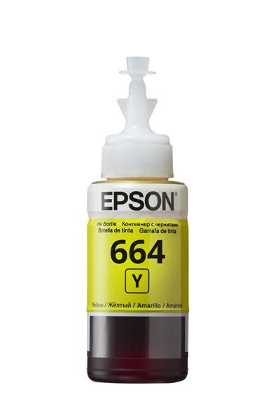 T6644 Žltá nádobka na atrament EPSON 70 ml pre L100/ L200/ L550/ L1300/ L355/ 3651 