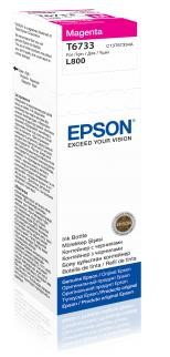 Atramentová tyčinka EPSON T6733 Purpurový atrament 70 ml pre L800/ L18000 